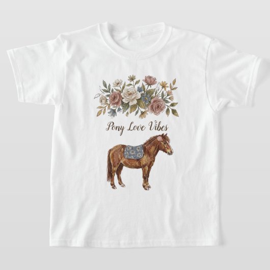 Pony Love Tシャツ (レイダウン)