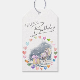 Pony Party Geschenkanhänger für Pferdemädchen ギフトタグ