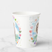 Pony Party Pappbecher, Pferdemotiv für Kinder 紙コップ (右)