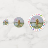 Pony Party Tischkonfetti, Pferdemädchen Geschenk コンフェッティ (正面)