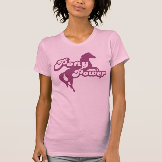 Pony Power Tシャツ (正面)