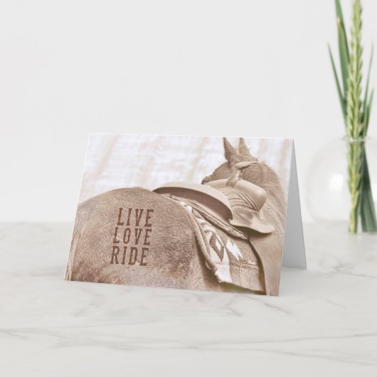 PONY UP Greeting Card サンキューカード (正面)