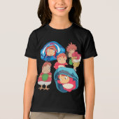 Ponyo😂Ponyo😂Ponyo😂Ponyo😂Ponyo😂😂😂 トライブレンドＴシャツ (正面)