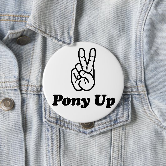 PonyUpボタン 缶バッジ (インサイチュ)