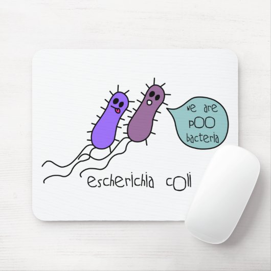 Pooの細菌 マウスパッド (マウス)