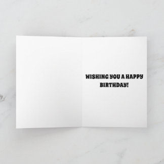 POOバルーンおもしろいケーキ子供かわいい誕生日 カード