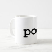 poo. コーヒーマグカップ (正面左)