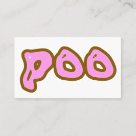 Poo/シャイな名刺 名刺