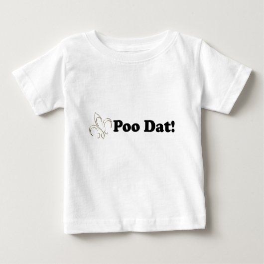 Poo Dat Datのベビーのティー ベビーTシャツ (正面)