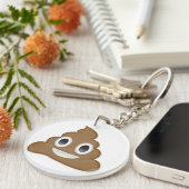 Poo Emojiの山 キーホルダー (正面右)