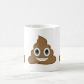 Poo Emojiの山 コーヒーマグカップ (中央)