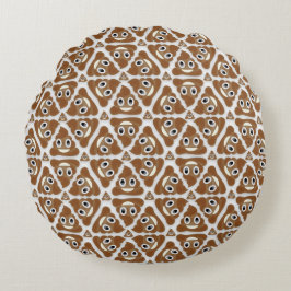 Poo Emojiの山 ラウンドクッション