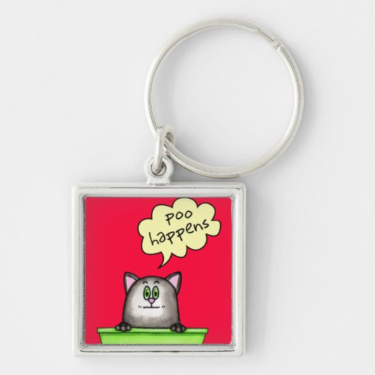 Poo Happen Keychain キーホルダー (正面)