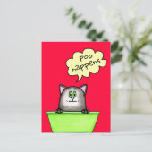 Poo Hunceポストカード ポストカード (スタンド正面)