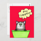 Poo Hunceポストカード ポストカード (正面/裏面)