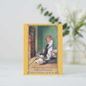 Pooch Fights For Fair Share of Xmas Loot シーズンポストカード (スタンド正面)