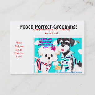 「Pooch PerfectグルーミングBC」 名刺