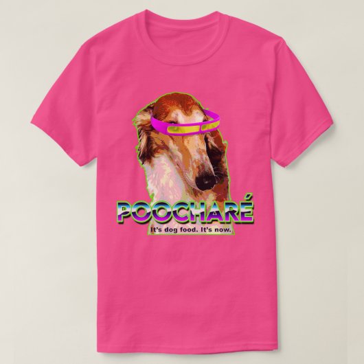 POOCHARドッグフードSCTV 1981 Tシャツ (デザイン正面)