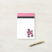 Poodleかわいらし投稿Itメモ ポストイット (デスク上)