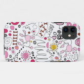 POODLE電話ケース Case-Mate iPhoneケース (裏面(横))