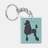 Poodle キーホルダー (正面左)