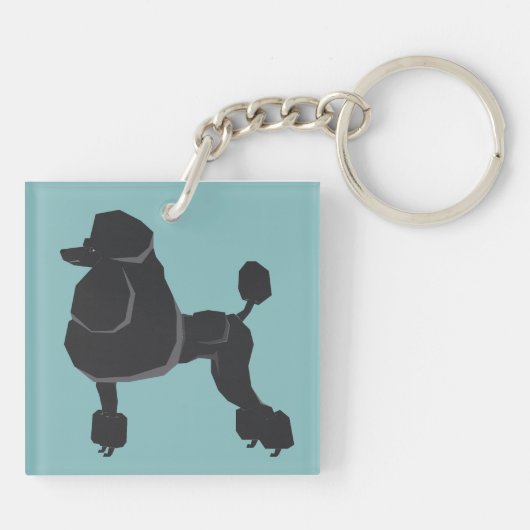 Poodle キーホルダー (裏面)