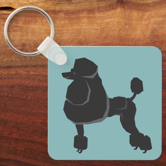 Poodle キーホルダー (正面)