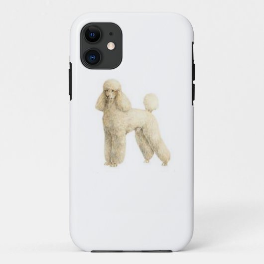 Poodle - – パピークリップ Case-Mate iPhoneケース (裏面)