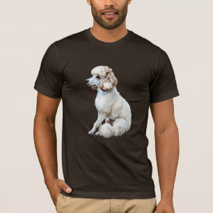 Poodle - 知性がある、エレガント高度なトレーニング tシャツ