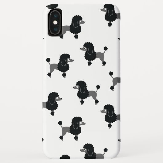 Poodle Case-Mate iPhoneケース iPhone XS Maxケース (裏面)