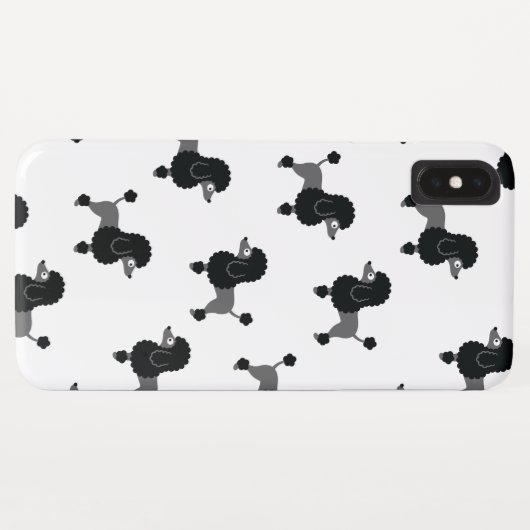 Poodle Case-Mate iPhoneケース iPhone XS Maxケース (裏面(横))
