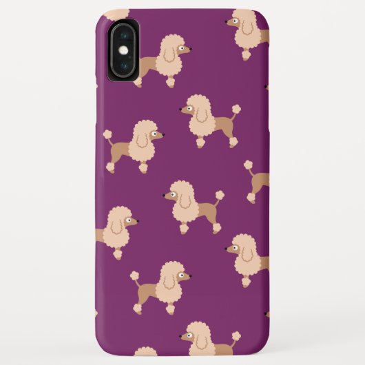 Poodle Case-Mate iPhoneケース iPhone XS Maxケース (裏面)