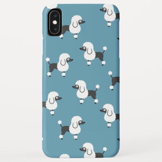 Poodle Case-Mate iPhoneケース iPhone XS Maxケース (裏面)