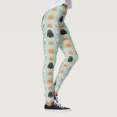 Poodle Cute Dog Lover Pattern レギンス (右)