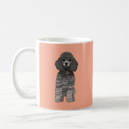 Poodle Dog Pet コーヒーマグカップ