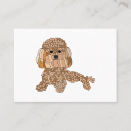 Poodle Dog Pet Grooming 名刺