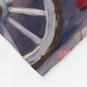 Poodle Dog Valentine's Day  フリースブランケット (角)