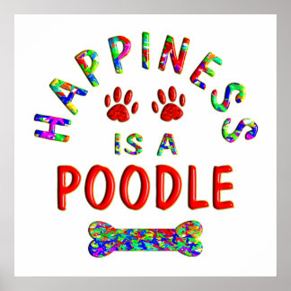 Poodle Happiness ポスター