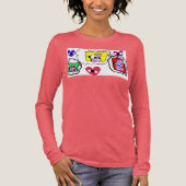 Poodle heart  トライブレンドＴシャツ (正面)