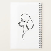 Poodle | Heritage Minimalist Signature Personalize ノートブック (裏面)