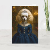 Poodle Holiday Card シーズンカード (正面)