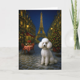 Poodle Holiday Card シーズンカード