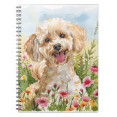 Poodle Journal – Dog Mom Notes ノートブック (正面)