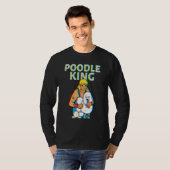 Poodle King Mullet Time Business In Front Party In Tシャツ (正面フル)
