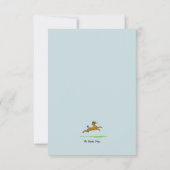 Poodle Legacy of Love Note Card サンキューカード (裏面)