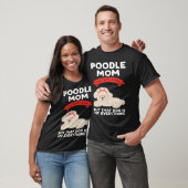 poodle mom yes that's a dog poodles tシャツ (ユニセックス)