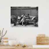 Poodle Playtime, 1920s ポスター (キッチン)