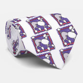POODLE Purple Tie ネクタイ (ロール)