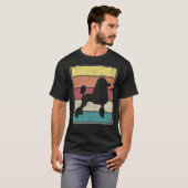 Poodle Retro Vintage Classic Tシャツ (正面フル)
