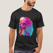 Poodle s Synthwave Vintage Vibes Tシャツ (正面)